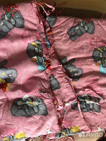 Бортики в кроватку