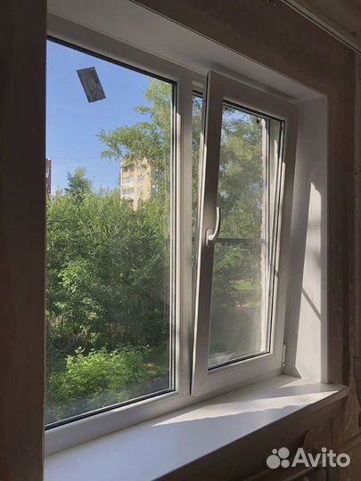 Окна пвх двухстворчатые