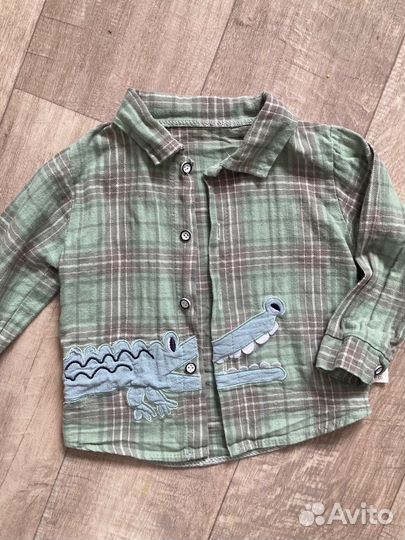 Рубашка для мальчика 86