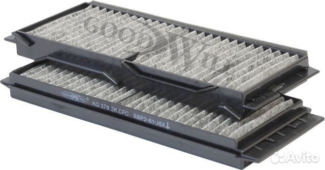 Фильтр салона угольный mazda-3 - c 2009