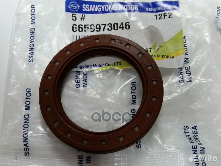 Сальник коленвала передний 6659973046 ssang yong