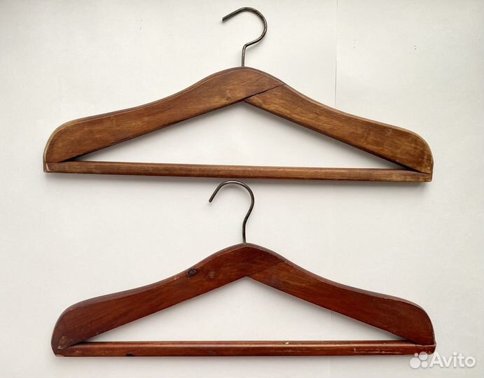 Две деревянные вешалки СССР 40-50 годы