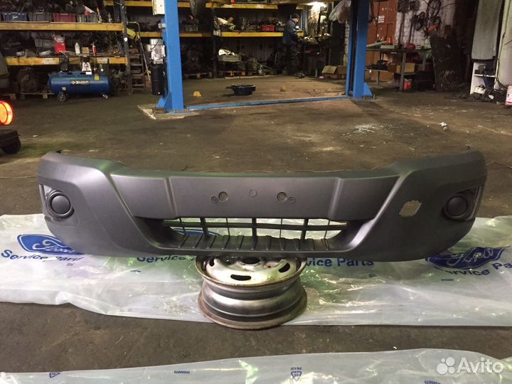 Передний бампер на Форд Транзит с 2014 по 2019г.в