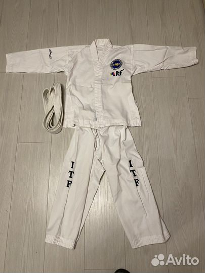 Кимоно для тхэквондо детское р. 130