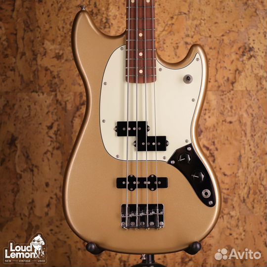 Fender Player Mustang Bass PJ Firemist Gold 2019