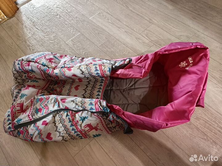 Санки детские с колесиками