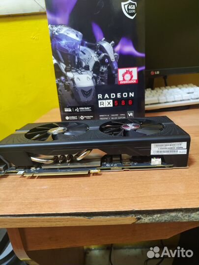 Видеокарта rx 580 4gb