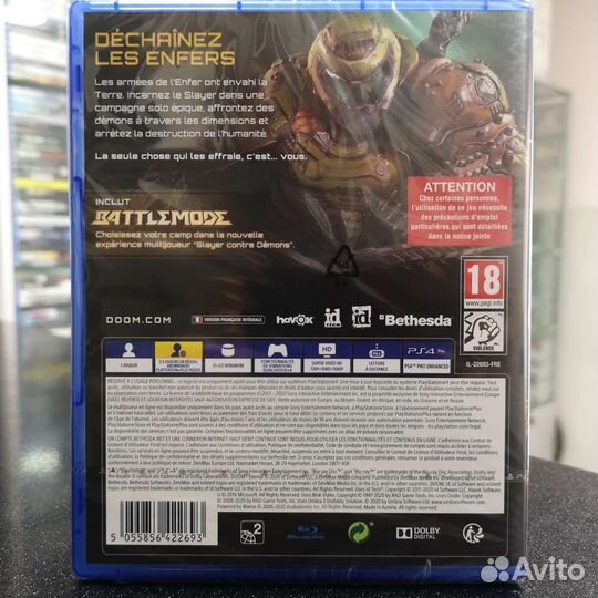 Doom Eternal PS4 (новый)