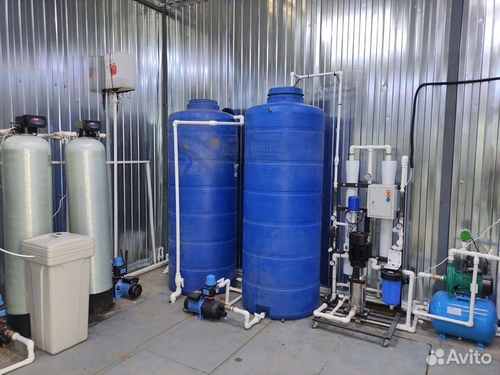 Осмотическая установка. Обратный осмос