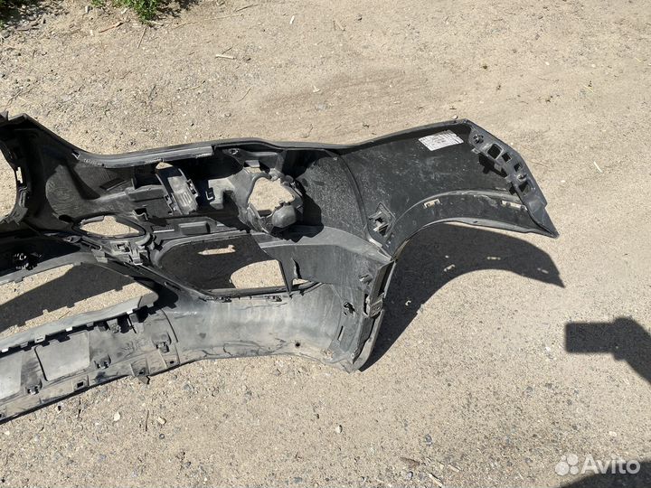 BMW X1 F48 бампер передний черный