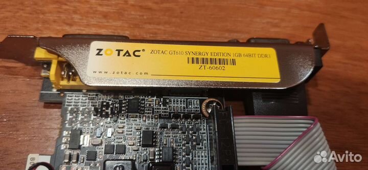 Видеокарта GeForce GT 610 1Gb 64-bit Zotac