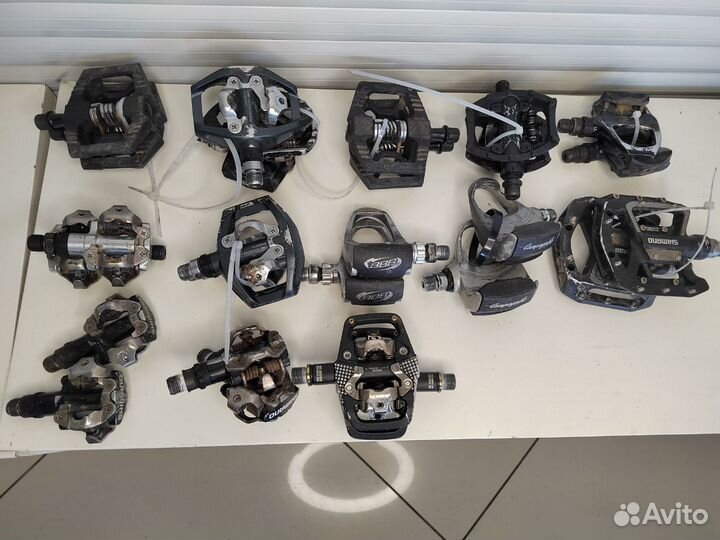 Контактные Педали Шоссе/Мтб Shimano/Look/Garmin