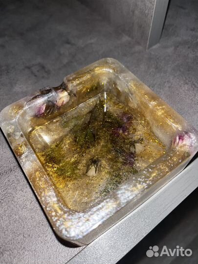 Декор для дома.Изделие из эпоксидной смолы