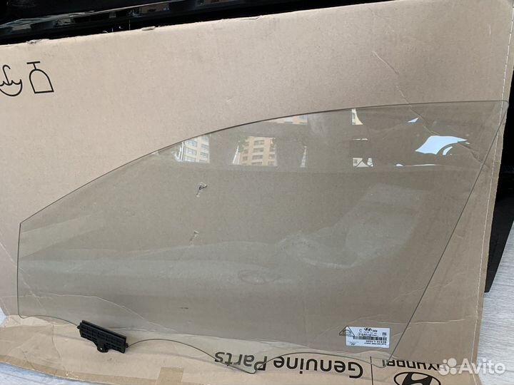 Стекло переднее левое Hyundai sonata dn 8
