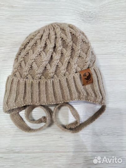 Шапка зимняя для новорожденных