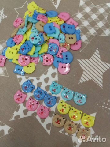 Пуговицы Котята