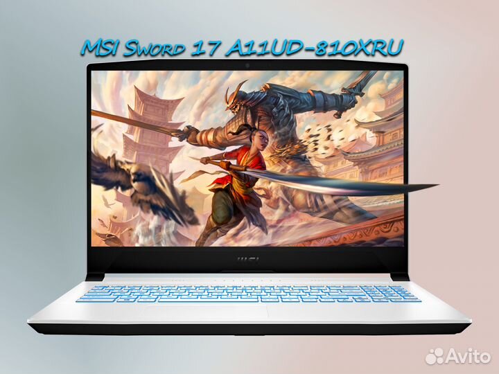 Игровой ноутбук MSI Sword 17 A11UD-810XRU Новый