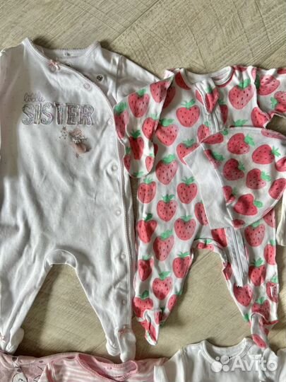 Пакет вещей на девочку от 0 до 1 года