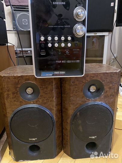 Муз центр panasonic SA-AK17 и AK330 samsung