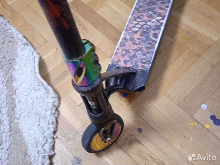 Трюковой самокат кастом