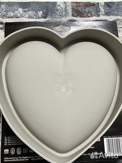 Силиконовая форма сердце