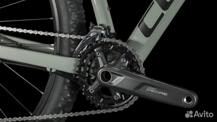 Велосипед cube 2023 Attention swampgreynblack