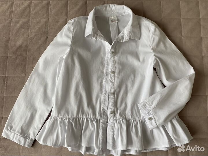 Школьная блузка 128