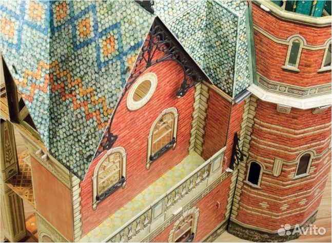 3Д Пазл Набор Домик Кукольный и мебель Конструктор