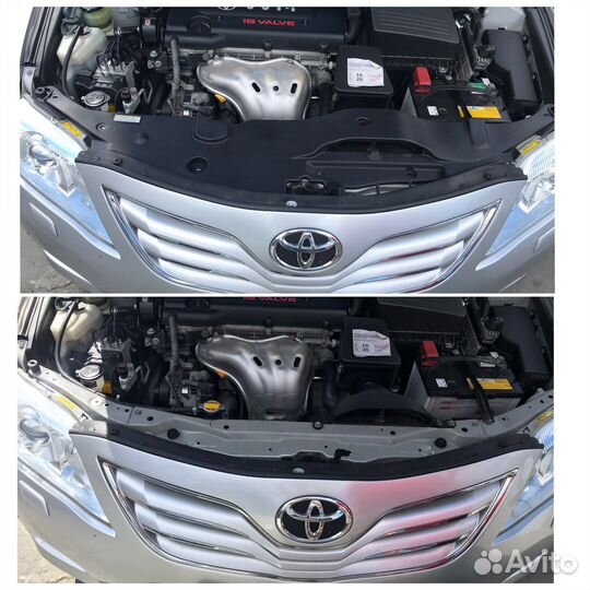 Накладка замка капота toyota camry acv40