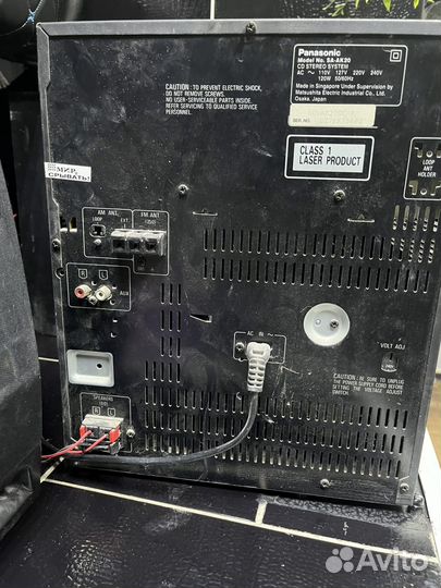 Музыкальный центр panasonic