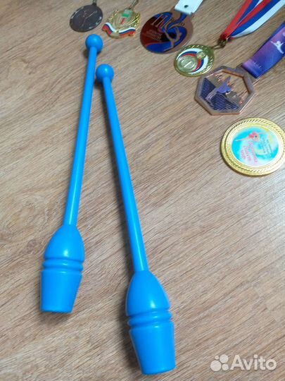 Indigo Булавы для художественной гимнастики 34 см