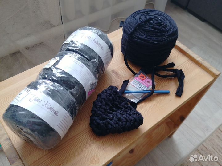 Трикотажная пряжа 3 кота
