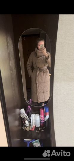 Пуховик женский длинный