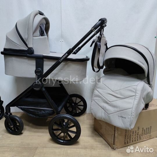 Детская коляска 2в1 Luxmom A2 модульная