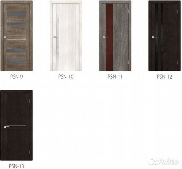 Двери межкомнатные экошпон