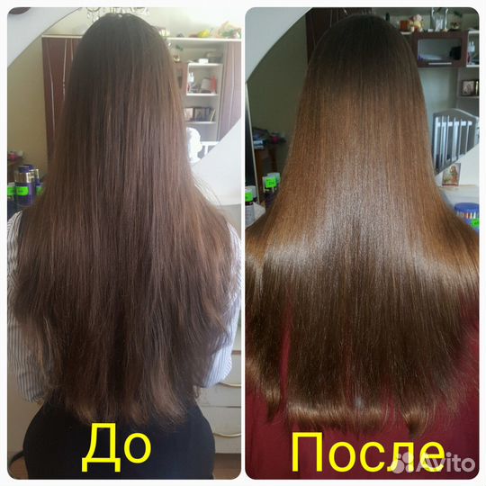 Полировка,ботокс,кератин,экранирование,термокерати