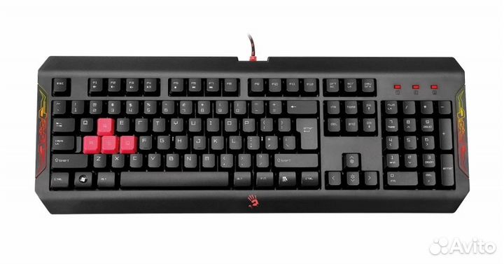 Проводная игровая клавиатура A4Tech Bloody Q100