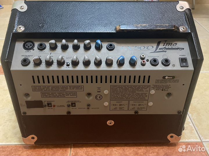 Комбоусилитель портативный crate USA 50 watt