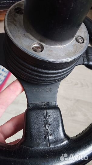 Спортивный кожаный руль SWM (Италия) для Bаз(Lada)