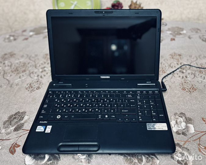 Ноутбук toshiba satellite c660