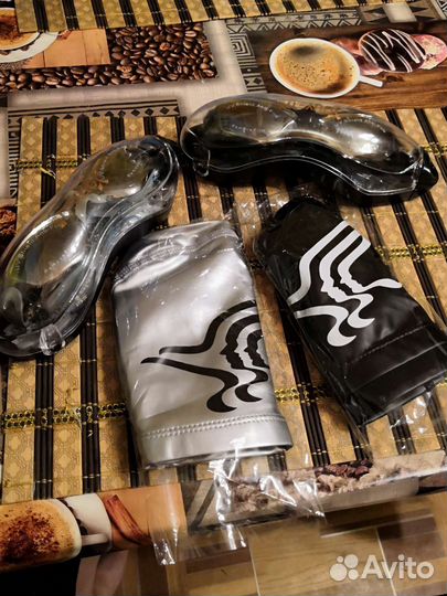 Набор для плавания. Очки, шапочка, Беруши, зажим