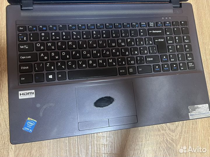 Ноутбук dexp atlas