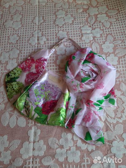 Сумка летняя и палантин Antonio Maretti