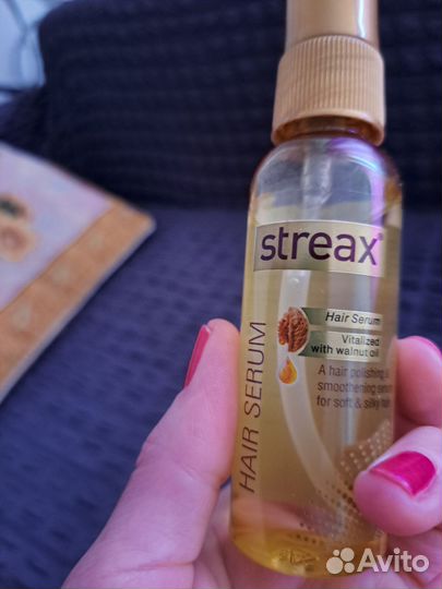 Серум сыворотка для волос hair serum streax Индия