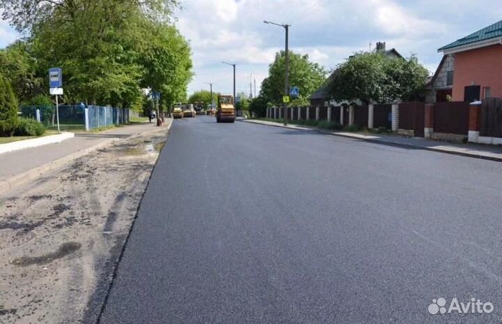 Укладка асфальта,благоустройство