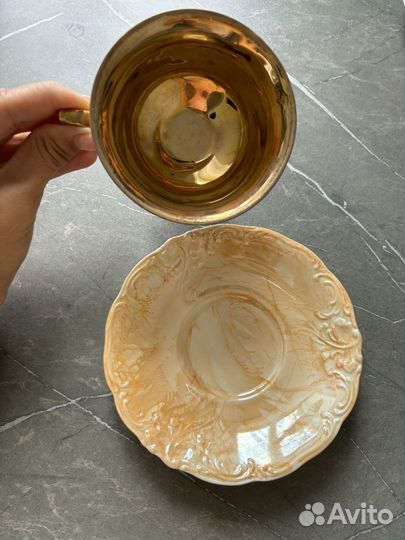 Новый чайный сервиз фарфор винтаж СССР