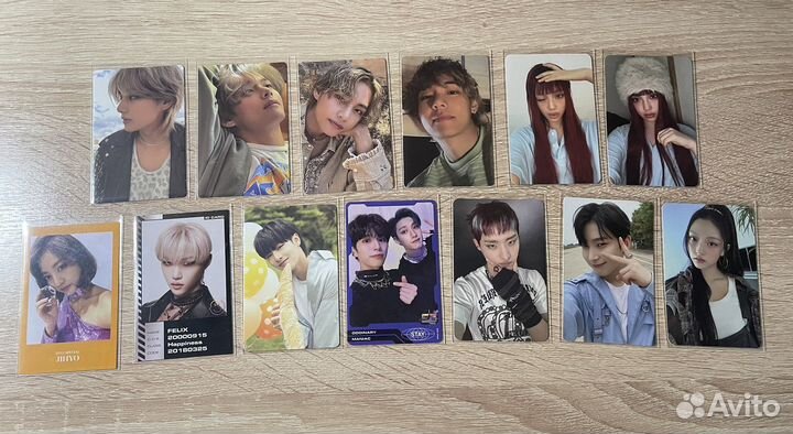 Официальные карты kpop