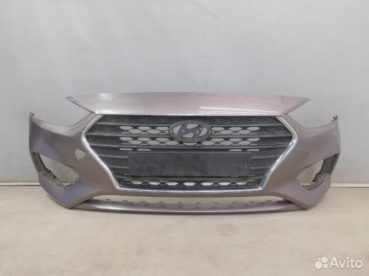 Бампер передний Hyundai Solaris