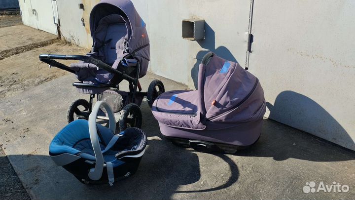 Коляска 2 в 1 + автолюлька