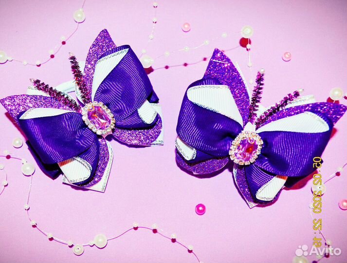 Красивые бантики-бабочки